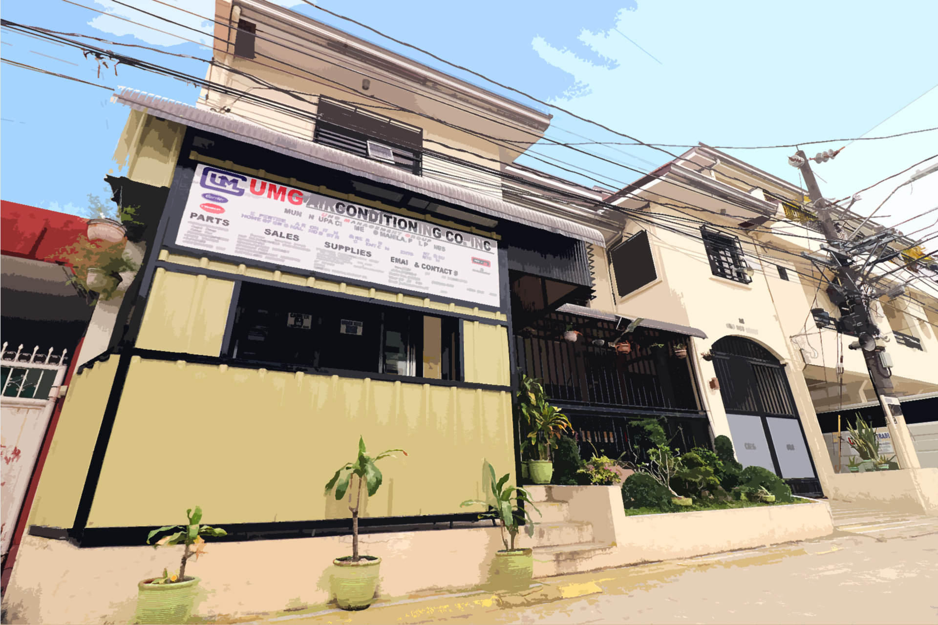 UMG Airconditioning Co. Inc. Facade